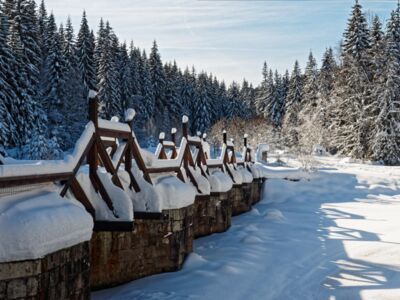 Winter an der Hradlový most